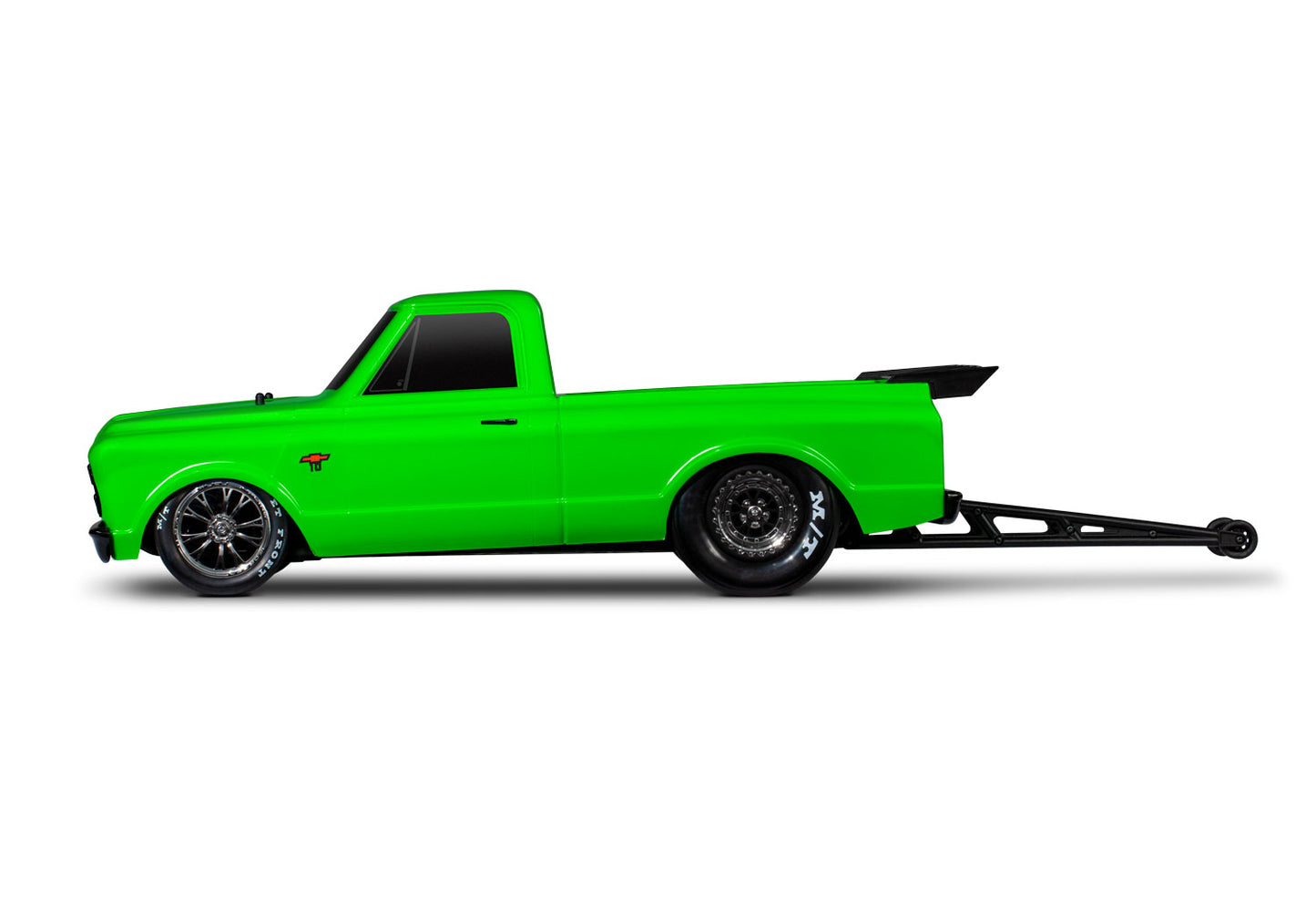 Traxxas Drag Slash HD 1/10 2WD RTR No Prep Car w/Ford Mustang 5.0 Body TQi 2.4GHz Radio & TSM