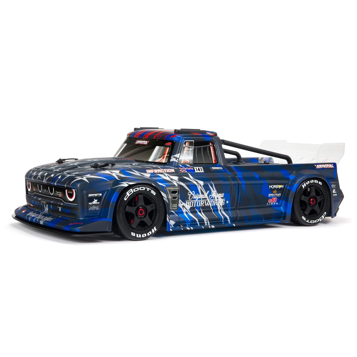 Arrma Infraction V2 6S BLX Brushless 1/7 RTR Electric 4WD Street Bash Truck w/DX3 2.4GHz Radio, Smart ESC & AVC 2 (choose color)