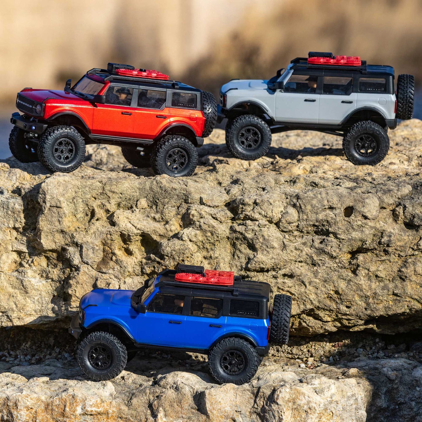 Axial SCX24 2021 Ford Bronco Hard Body 1/24 4WD RTR Scale Mini Crawler w/2.4GHz Radio (choose Color)