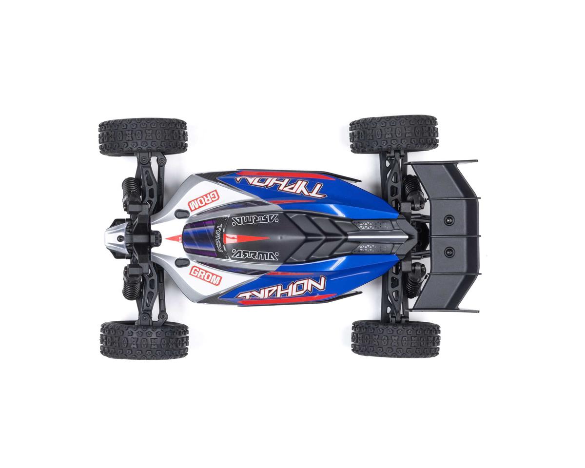 Arrma Typhon Grom MEGA 4WD 380 Brushed 1/18 Buggy RTR w/SLT2 2.4GHz Radio, Battery & Charger (Choose your Color)