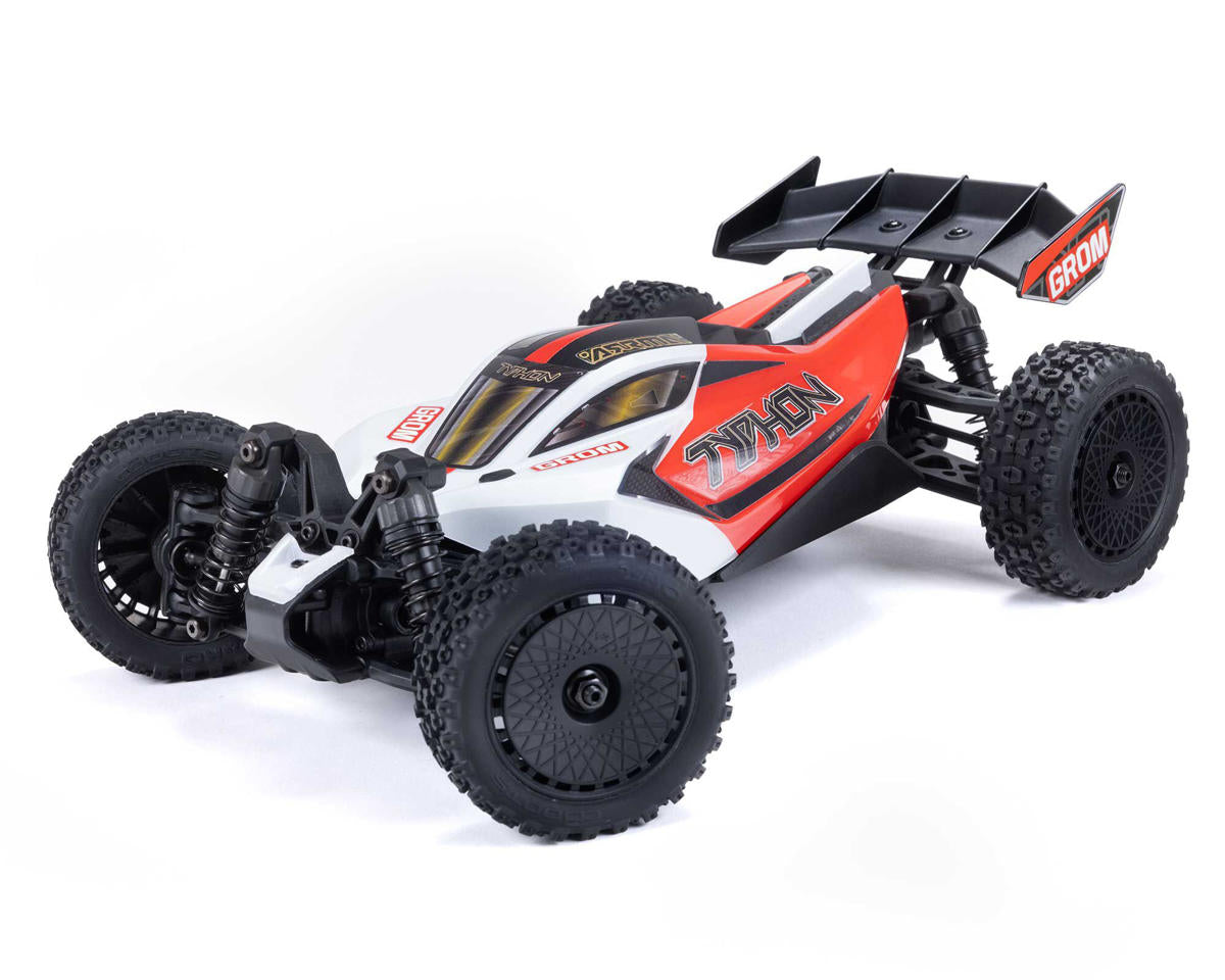 Arrma Typhon Grom MEGA 4WD 380 Brushed 1/18 Buggy RTR w/SLT2 2.4GHz Radio, Battery & Charger (Choose your Color)