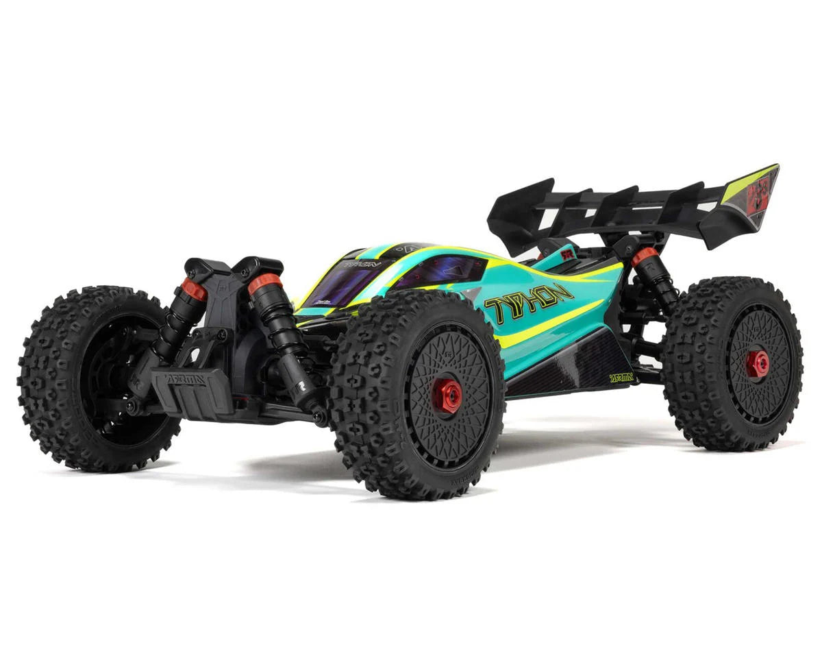 Arrma Typhon 223S 1/8 BLX Brushless RTR 4WD Buggy w/SLT3 2.4GHz Radio & DSC (Choose your color)