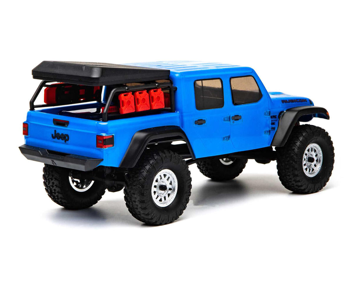 Axial SCX24 Jeep JT Gladiator 1/24 4WD RTR Scale Mini Crawler (Blue) w/2.4GHz Radio