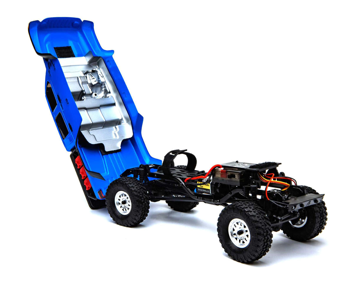 Axial SCX24 Jeep JT Gladiator 1/24 4WD RTR Scale Mini Crawler (Blue) w/2.4GHz Radio