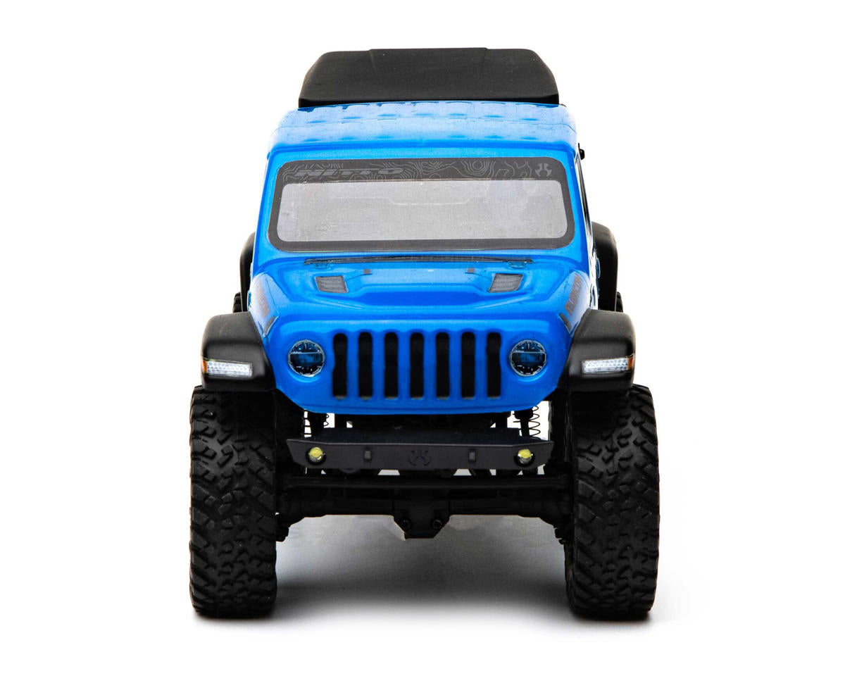 Axial SCX24 Jeep JT Gladiator 1/24 4WD RTR Scale Mini Crawler (Blue) w/2.4GHz Radio