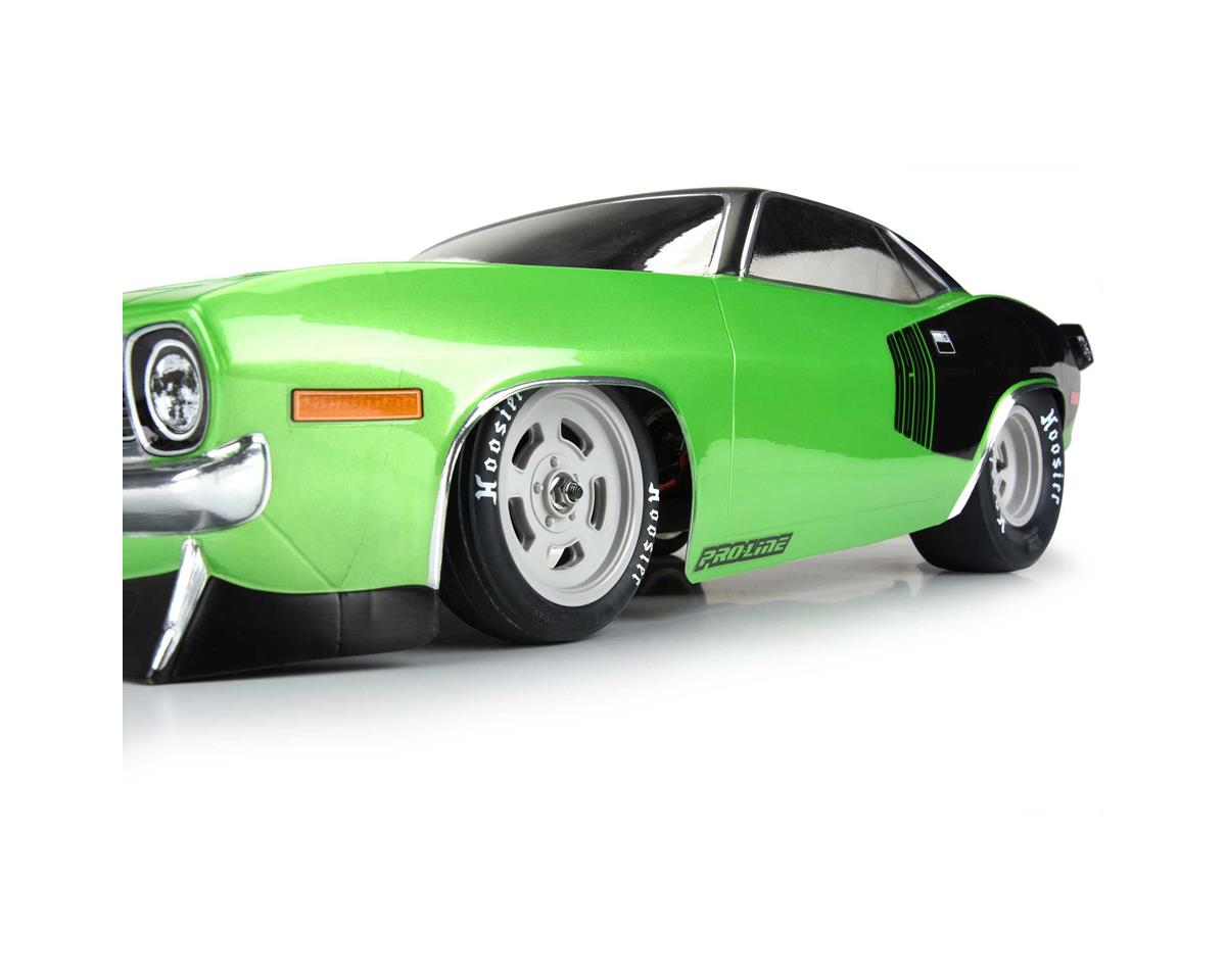 Pro-Line Slot Mag Drag Spec 2.2" Front Drag Racing Wheels (Stone Grey) w/12mm Hex