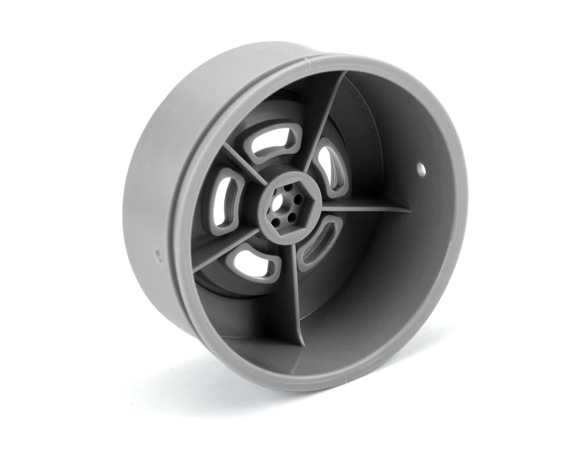 Pro-Line Slot Mag Drag Spec Rear Drag Racing Wheels (2) (Stone Grey) w/12mm Hex