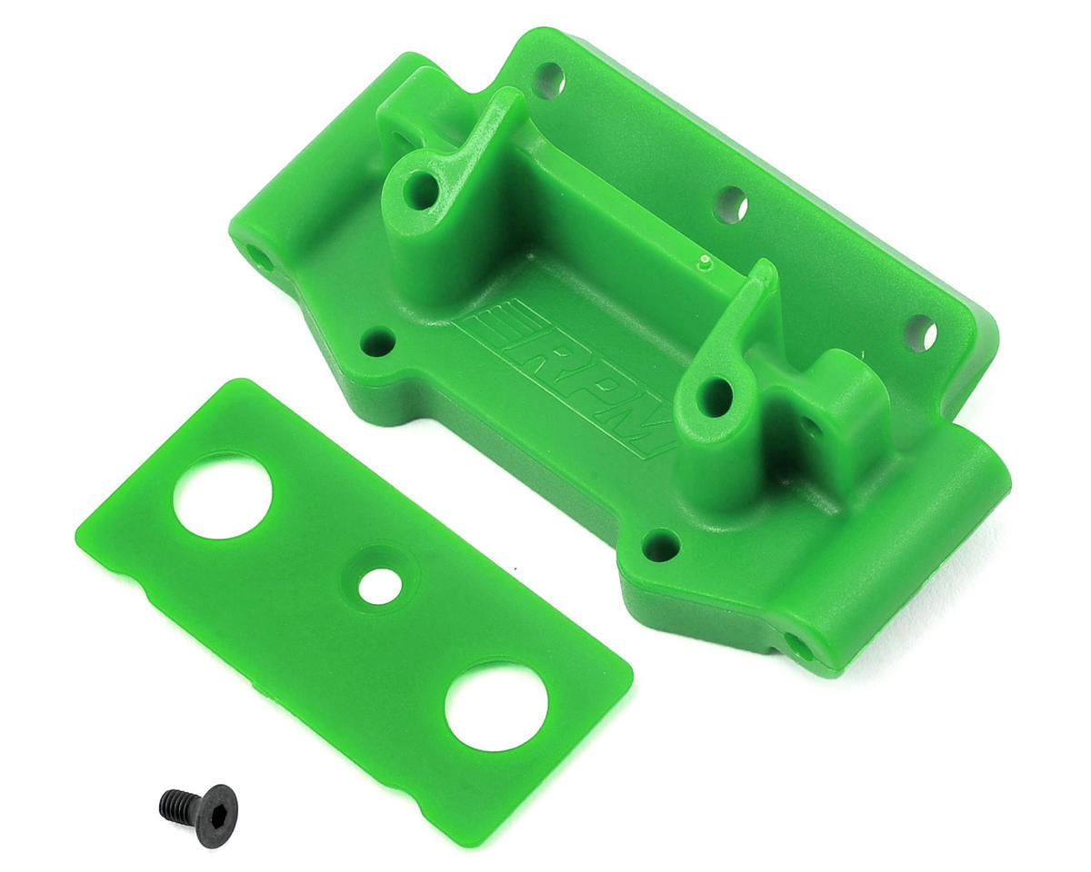 RPM Traxxas Front Bulkhead 1/10 2WD Vehicles Green