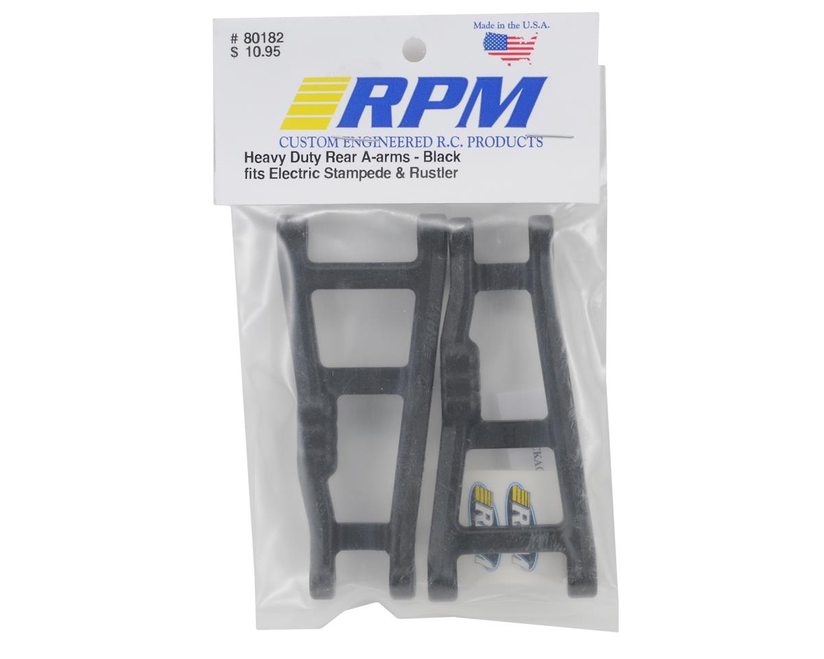 RPM Traxxas Rustler/Stampede 2wd Rear A-Arm Set (Black) (2)