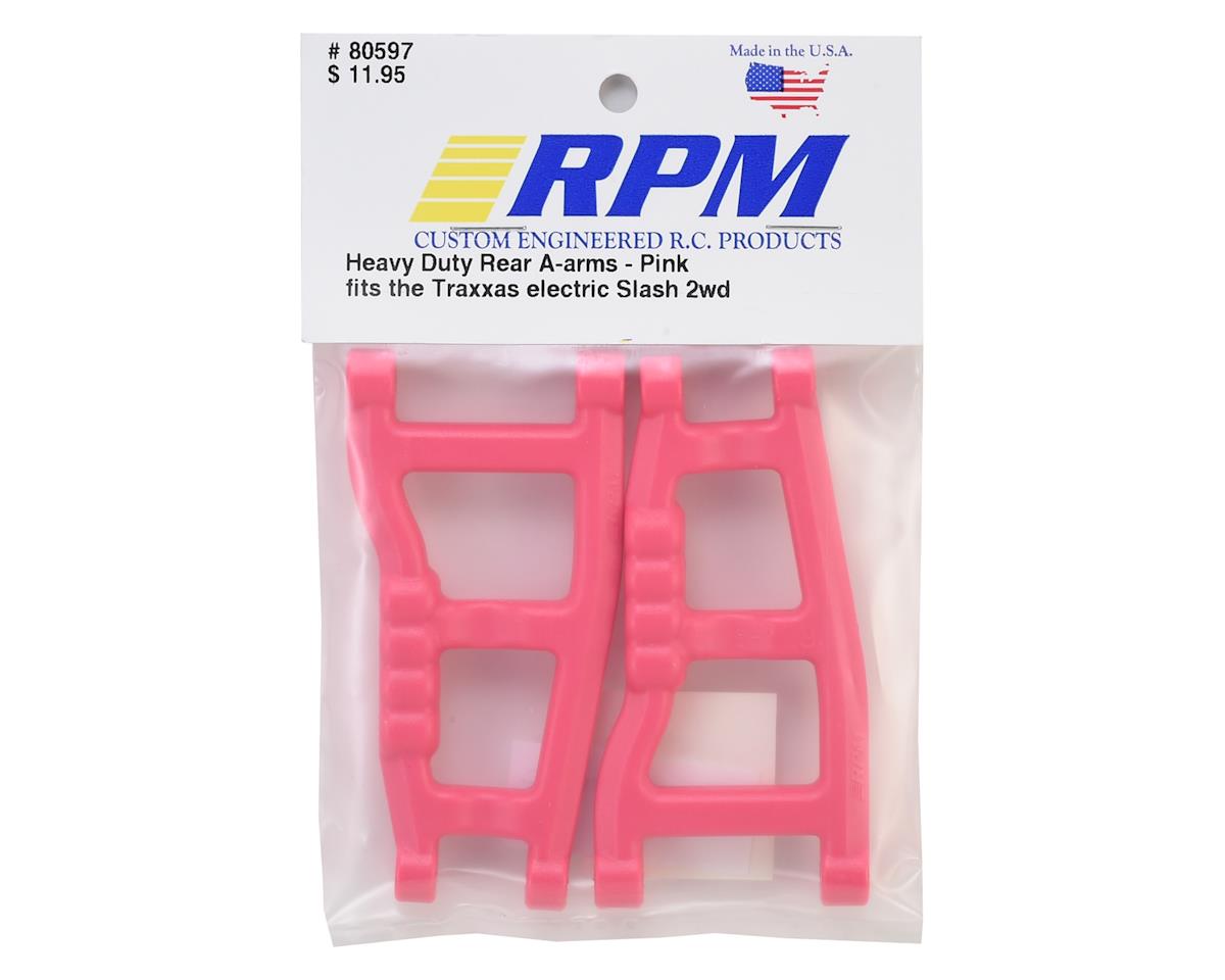 RPM Traxxas Heavy Duty Rear A-arms Slash 2wd Pink