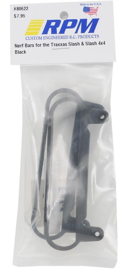 RPM Traxxas Slash & Slash 4x4 Nerf Bars (Black)