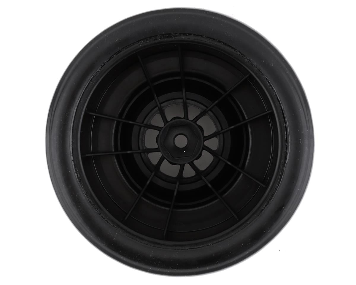 Traxxas Drag Slash Rear Mickey Thompson Tires & Weld Wheels (Chrome Blk Wheels) (2)