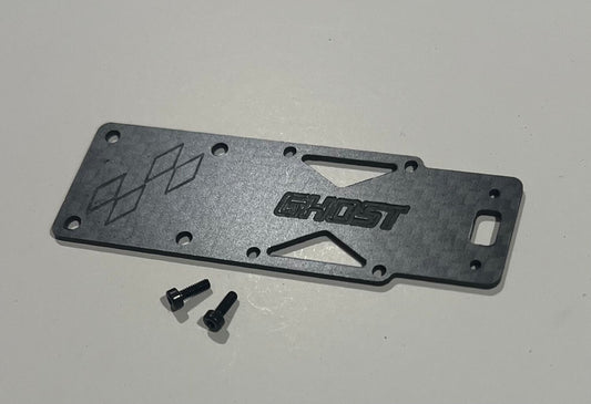 Ghost RC Carbon switch plate/ capacitor mount