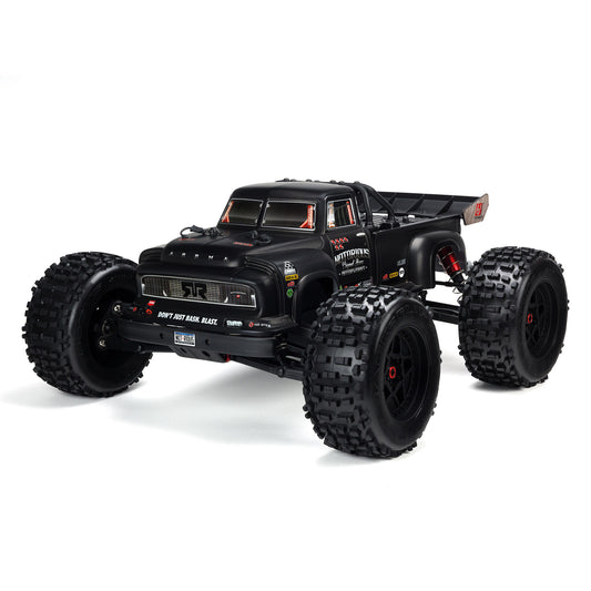 Arrma NOTORIOUS V5 1/8 6S BLX 4WD Brushless Classic Stunt Truck with Spektrum RTR,  (Choose your Color)