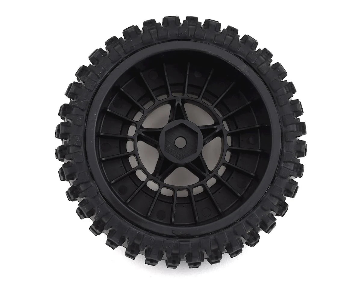 Arrma dBoots Fortress SC Tire Set Glued Black (2)