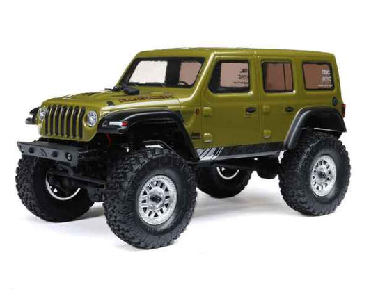 Axial SCX24 Jeep Wrangler JLU 4WD RTR Scale Mini Crawler w/2.4GHz Radio, Battery & Charger (Choose Colors)