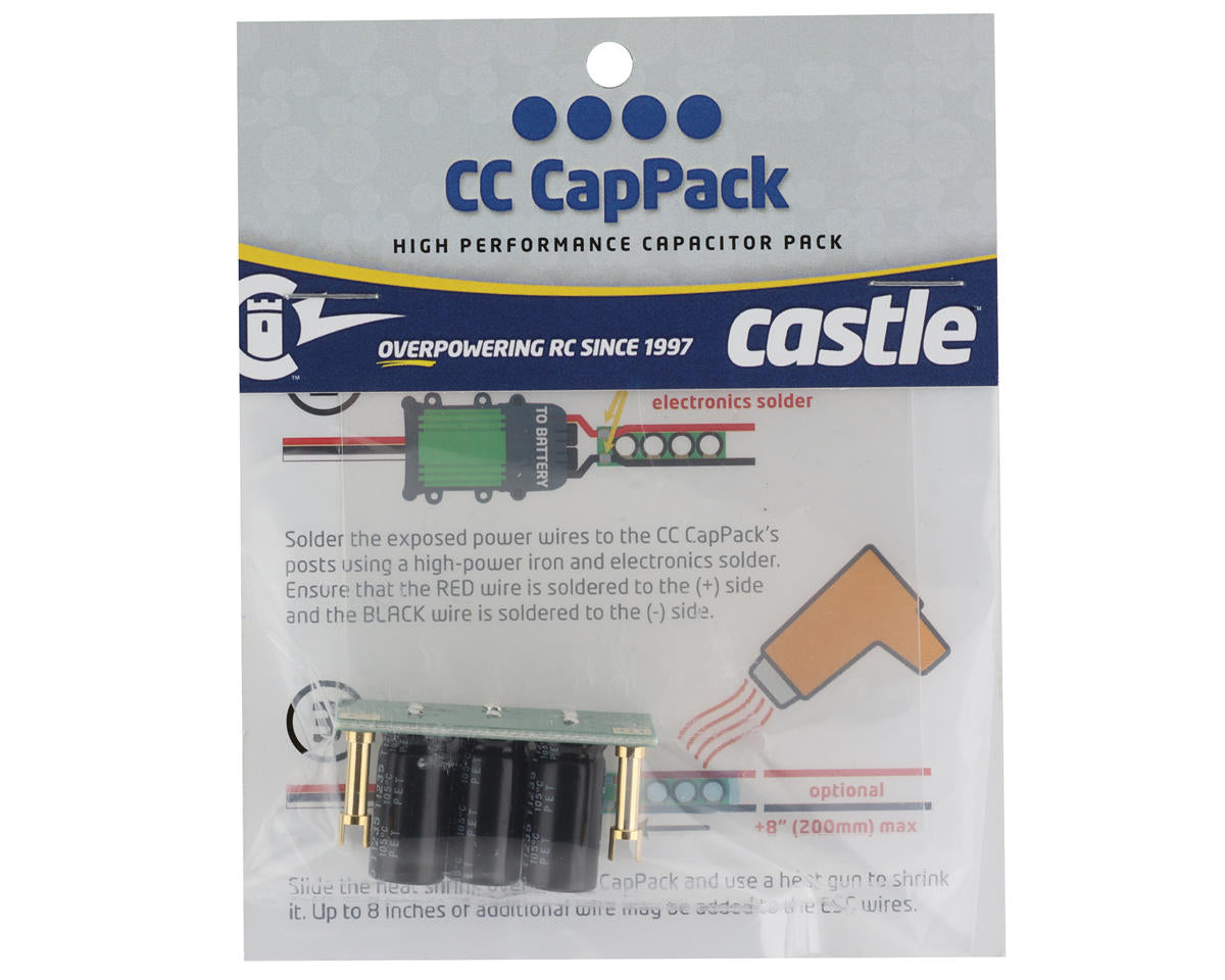 Castle Creations 8S CapPack 1680UF Capacitor Pack (35V)