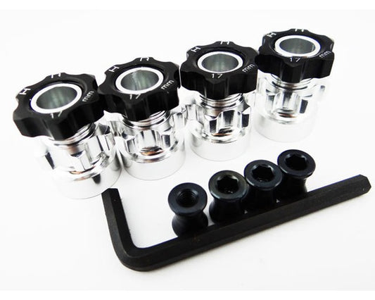 Hot Racing 12mm To 17mm Hub Adapters W 10mm Offset