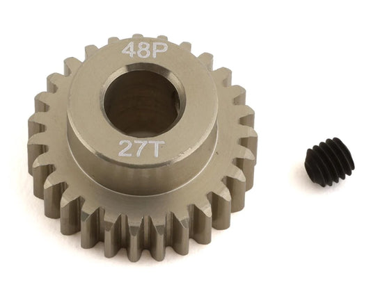 ProTek RC 48P Lightweight Hard Anodized Aluminum Pinion Gear (5.0mm Bore) (27T)