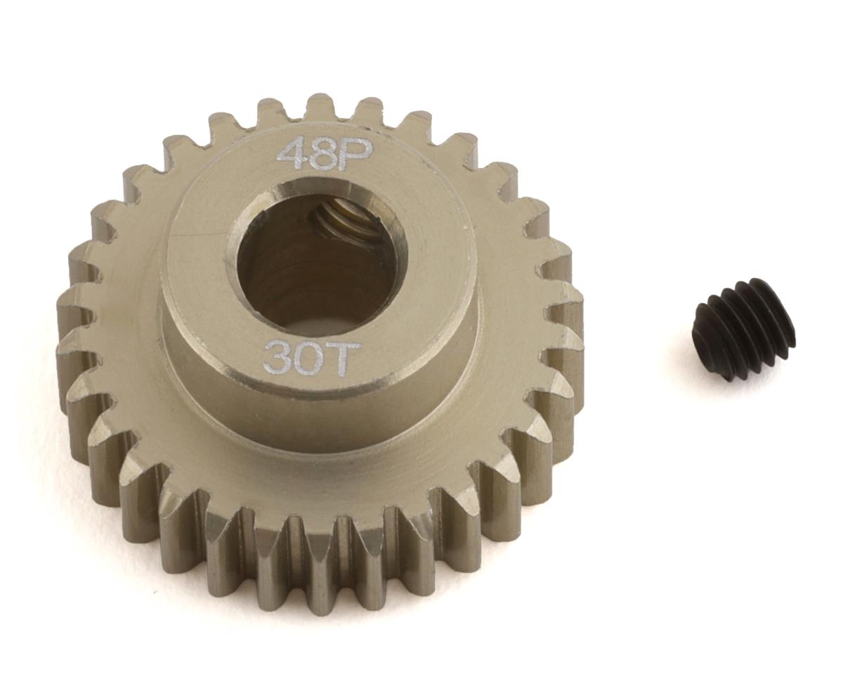 ProTek RC 48P Lightweight Hard Anodized Aluminum Pinion Gear (5.0mm Bore) (30T)