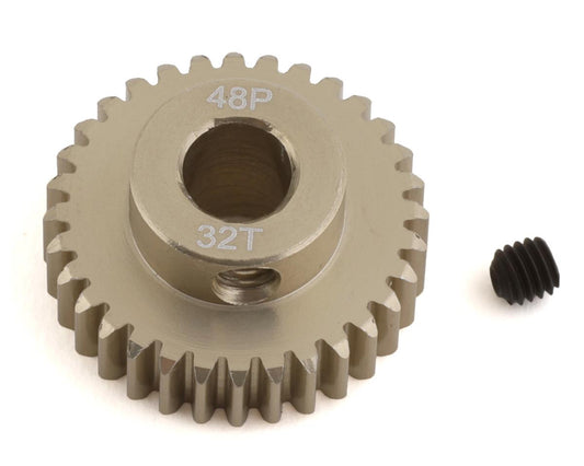 ProTek RC 48P Lightweight Hard Anodized Aluminum Pinion Gear (5.0mm Bore) (32T)