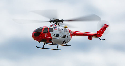 RAGE Hero-Copter, 4-Blade RTF Helicopter; Coast Guard