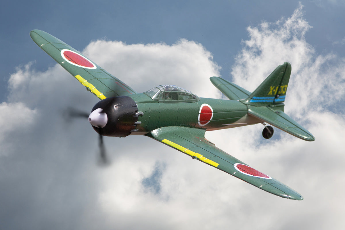 RAGE Mitsubushi A6M Zero Micro Warbirds RTF Electric Airplane (400mm)