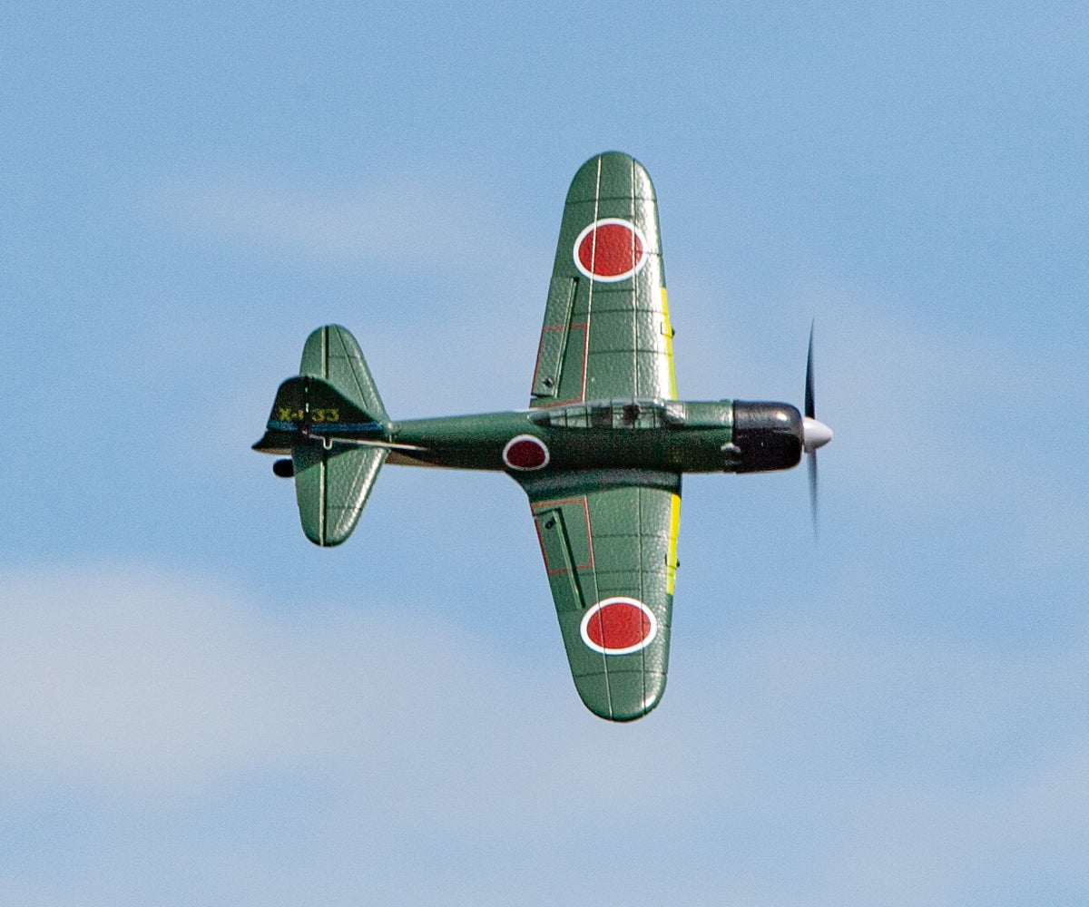 RAGE Mitsubushi A6M Zero Micro Warbirds RTF Electric Airplane (400mm)