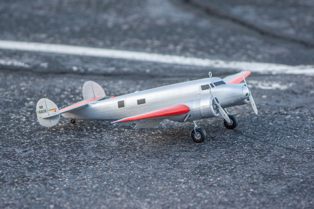 RAGE Lockheed Electra Micro RFT Airplane (Requires S-Brand Transmitter)