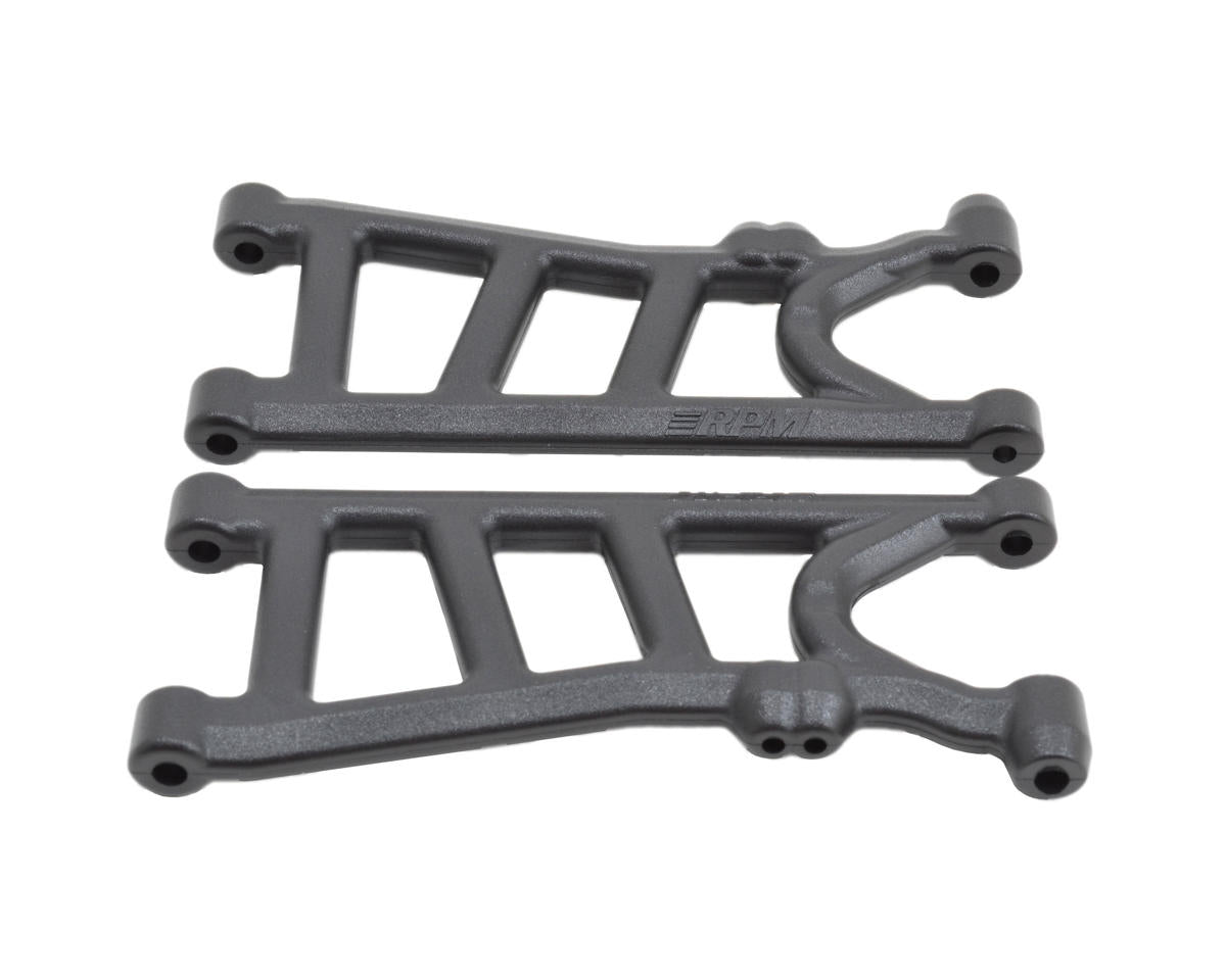 RPM Arrma Typhon & Big Rock V3 4x4 Rear Suspension Arm Set (Black)