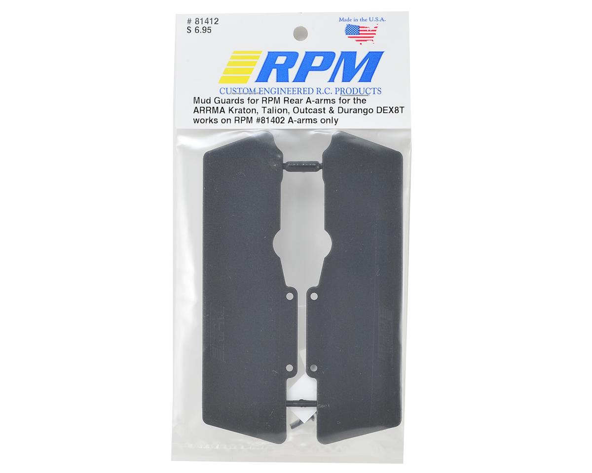 RPM ARRMA Kraton/Durango DEX8T Rear A-Arms Mud Guards