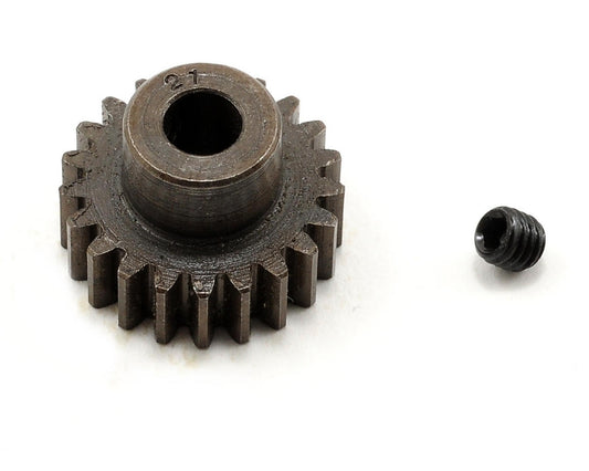 Robinson Racing Extra Hard Steel .8 Mod Pinion Gear w/5mm Bore (21T)