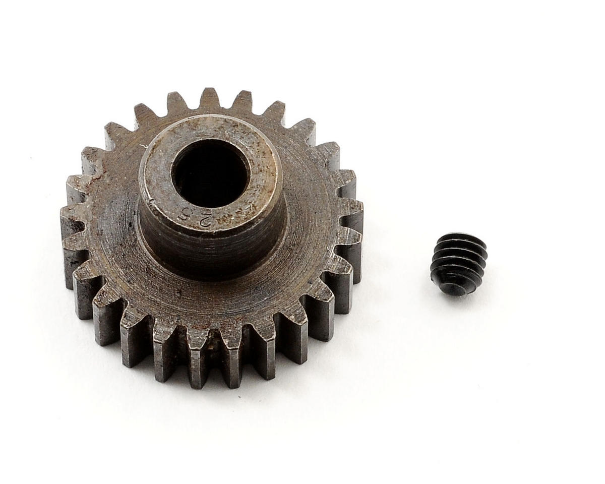 Robinson Racing Extra Hard Steel .8 Mod Pinion Gear w/5mm Bore (25T)