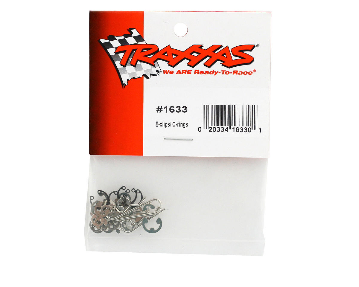 Traxxas E-clips/C-rings/Body Clips