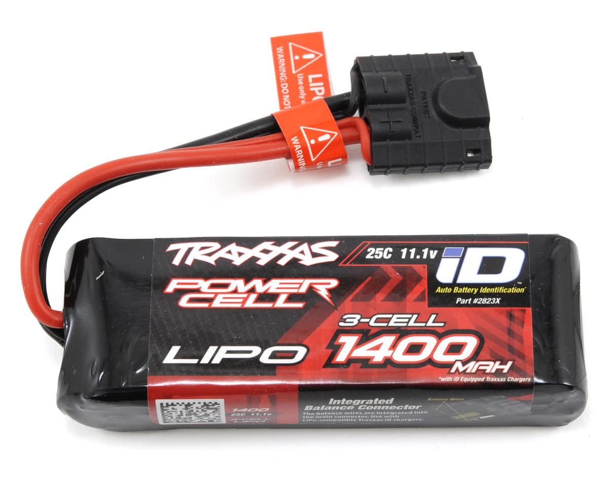 Traxxas 3S "Power Cell" 25C LiPo Battery w/iD Traxxas Connector (11.1V/1400mAh)