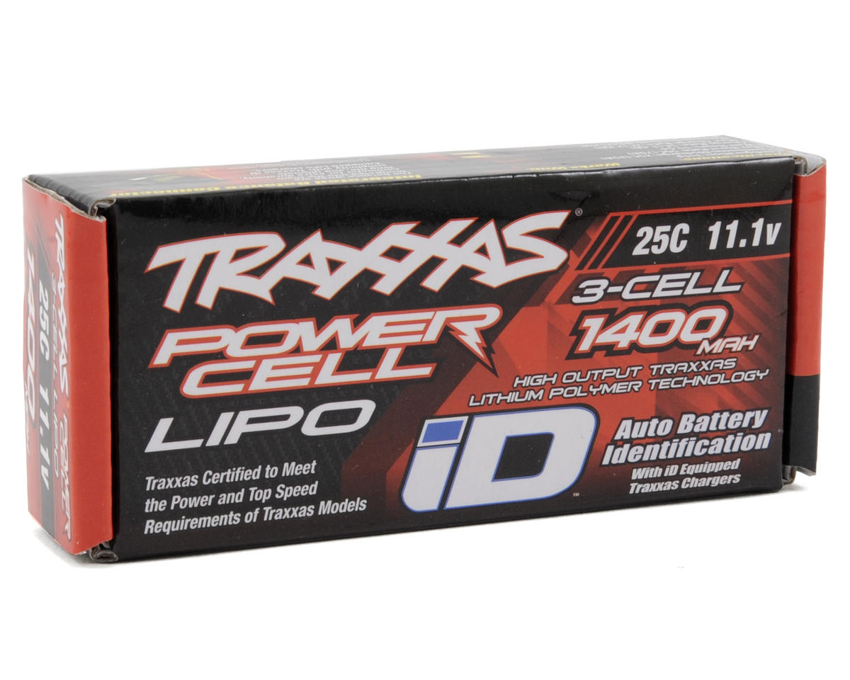 Traxxas 3S "Power Cell" 25C LiPo Battery w/iD Traxxas Connector (11.1V/1400mAh)