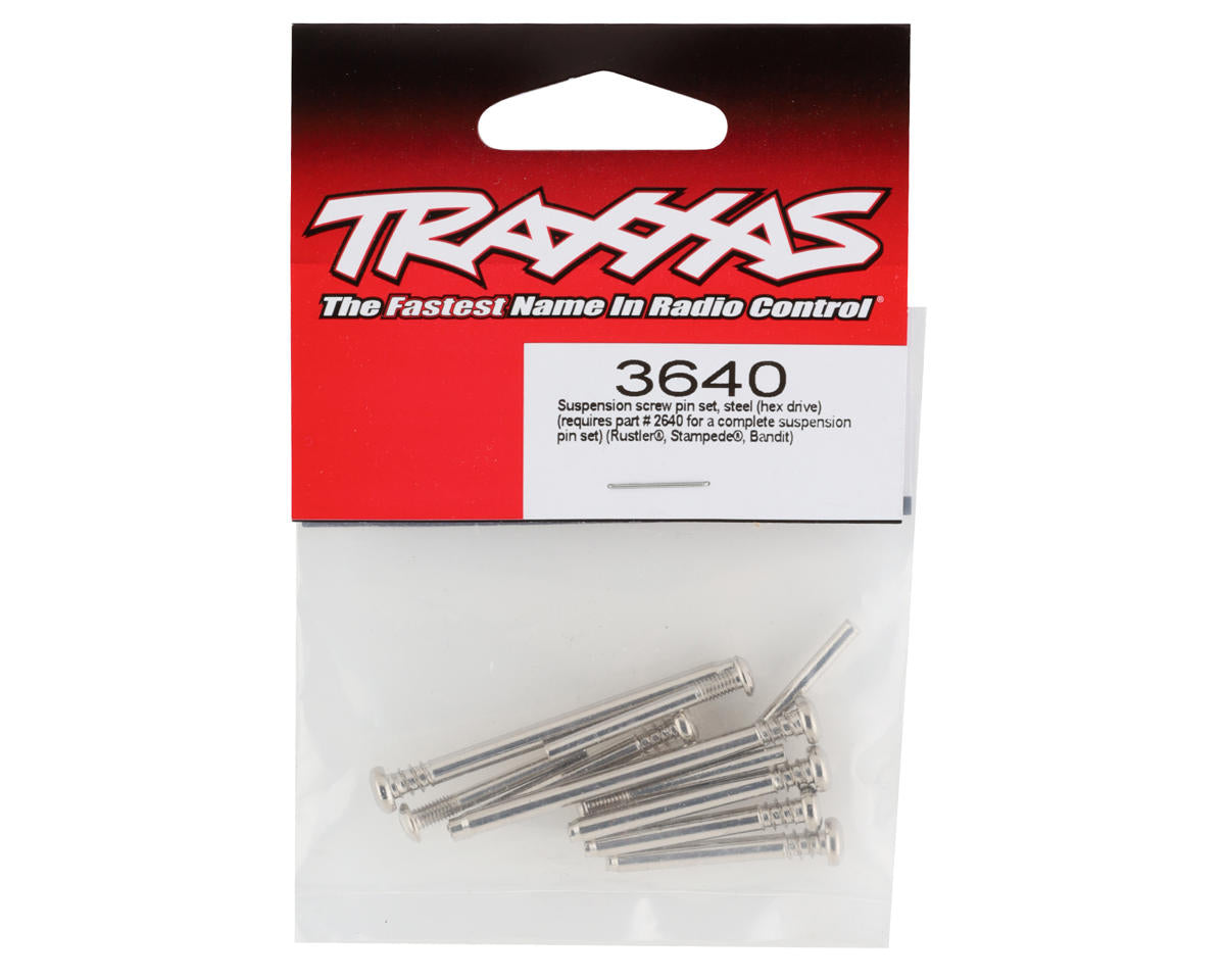 Traxxas Suspension Screw Pin Set, Steel 2WD