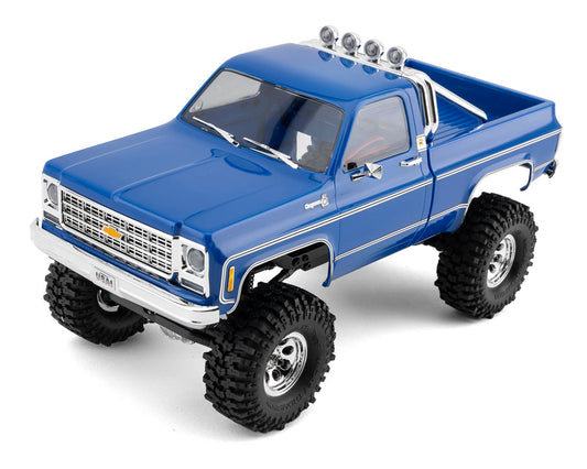 Traxxas TRX-4M 1/18 High Trail Edition Micro Rock Crawler w/Chevrolet K10 Body (Blue) & TQ 2.4GHz Radio