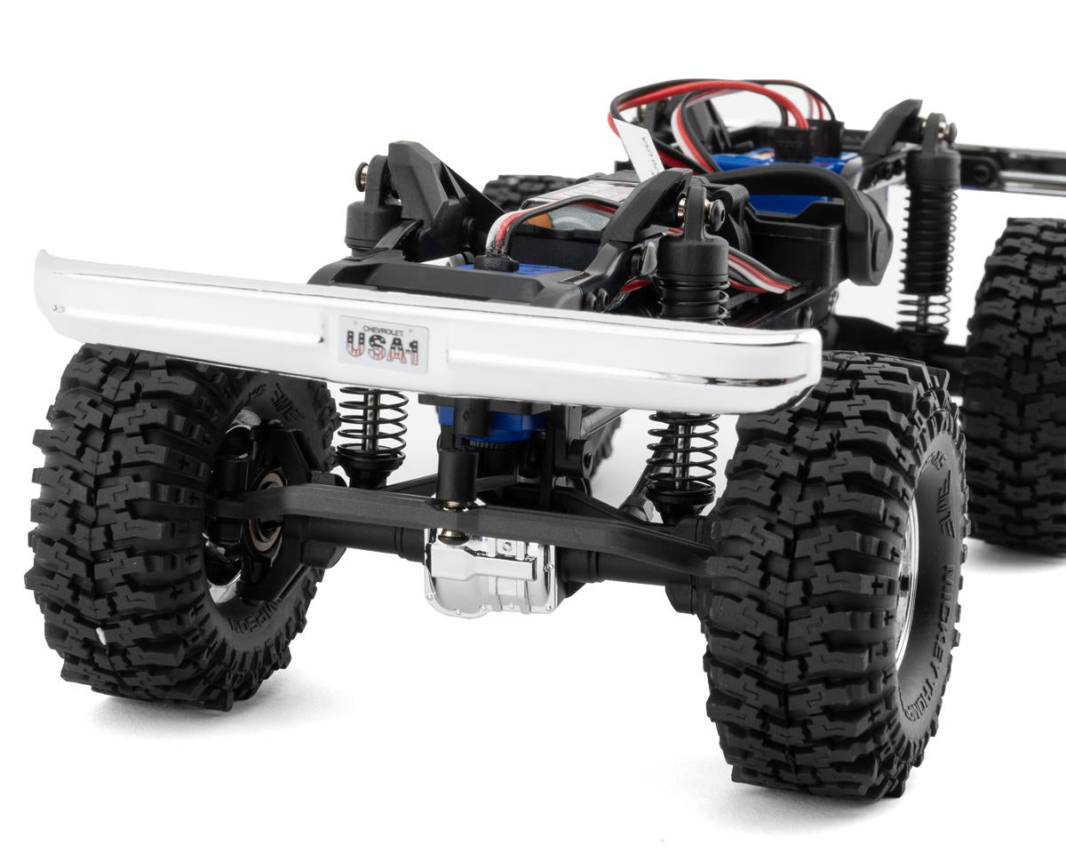 Traxxas TRX-4M 1/18 High Trail Edition Micro Rock Crawler w/Chevrolet K10 Body (Red) & TQ 2.4GHz Radio