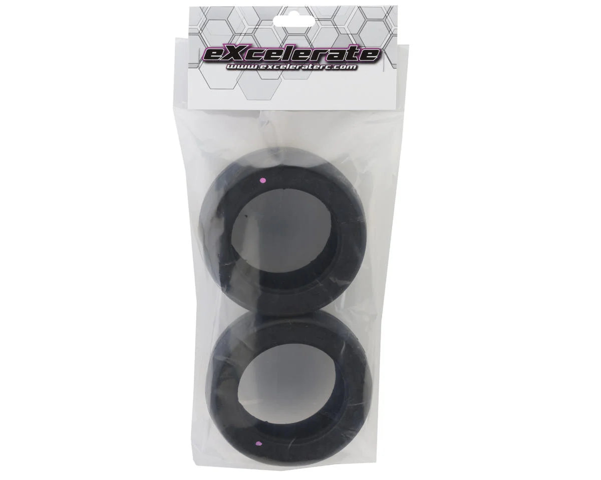 eXcelerate Gen2 Belted Drag Racing Rear Tires (2) White)