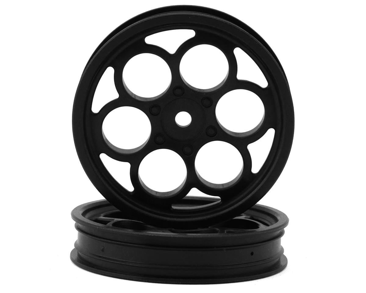 eXcelerate Looper Drag Racing Front Wheels (Black) (2) w/12mm Hex