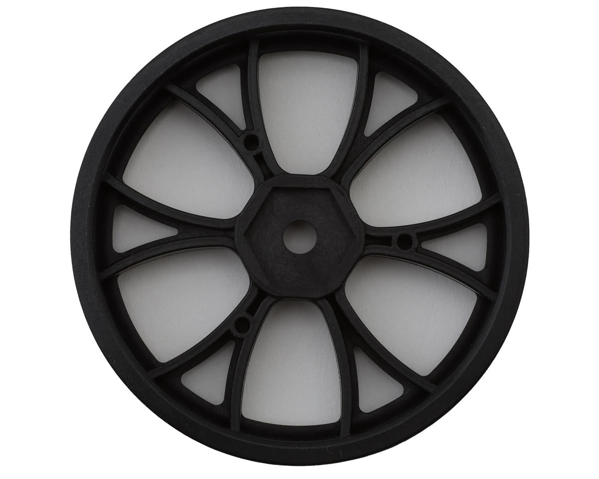 eXcelerate Super V Drag Racing Front Wheels (Black) (2) w/12mm Hex